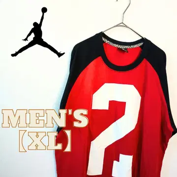 Jordan 남성용 T셔츠 XL 레드/블랙