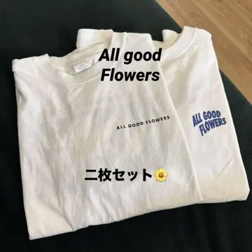 All GOOD 플라워즈 T셔츠