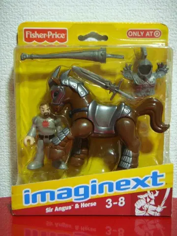 FISHERPRICE 앵거스 기사와 기마 [기사의 아메토이]