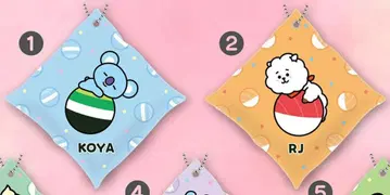 쿠라스시 BT21 쿠션 참 2025년 최신 버전 KORA RJ
