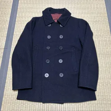 B&Y UNITED ARROWS USN 13스타 P 코트 네이비 M