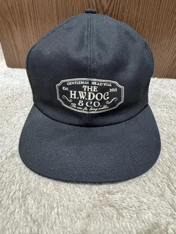 THE H.W.DOG & CO. 트래커 캡 블랙