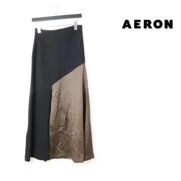 739 새상품 AERON 에어론 North Knit 패널 스커트 36