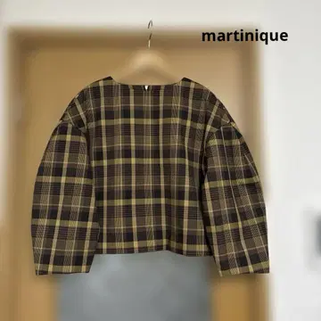 martinique 울 혼방 상의