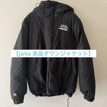 [ JaVa 자바 콜라보 ] 다운 미들 기장 오버 사이즈 자켓