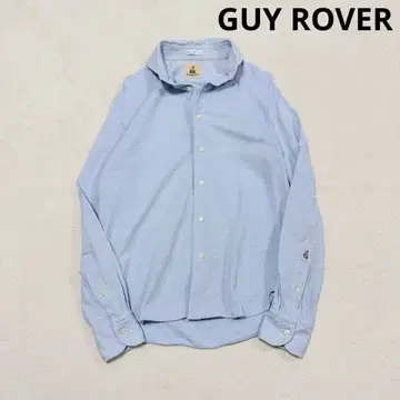 새상품급 가이 로버 컷어웨이 카노코 셔츠 원포인트 자수 색스 M