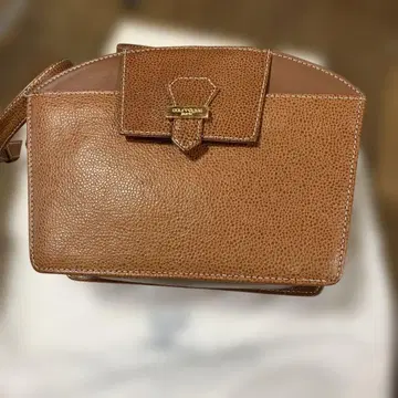 쿠레쥬 브라운 숄더백