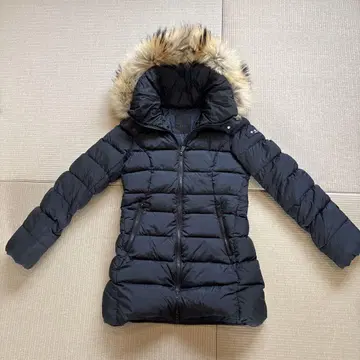 TATRAS 블랙 후드 부착 다운 자켓 02