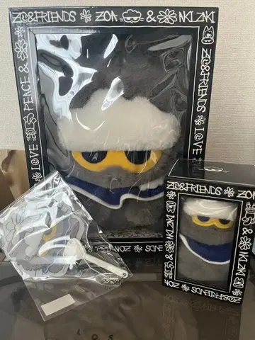 ZO&FRIENDS 팝업 ZOA 봉제 인형 미디엄 키링 혜택