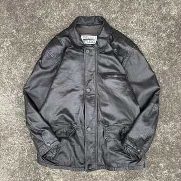 PELLE STUDIO 블랙 가죽 자켓