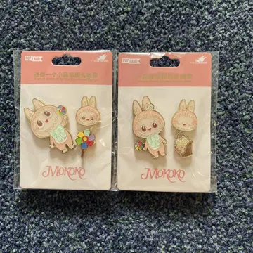 POP MART MOKOKO 핀 배지 세트