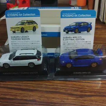 교쇼 1/64 미니카 컬렉션 (SUBARU) 2대 세트