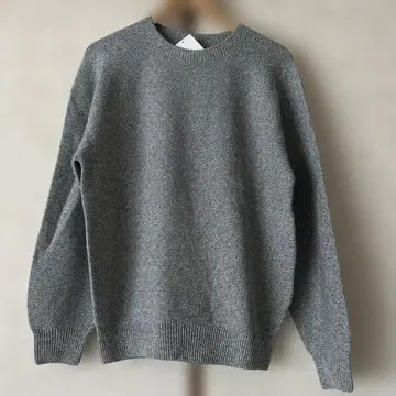 [ 미사용 ] UNIQLO 3D 크루넥 스웨터 그레이 유니클로 L