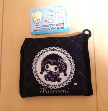 새상품 달밤의 멜로쿠로 쿠로미 포켓 부착 미니 에코백