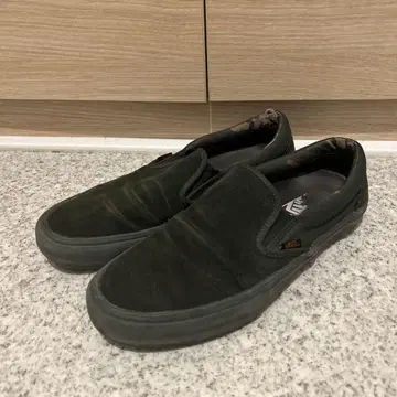Vans 다크 그린 슬립온 스니커즈 28cm