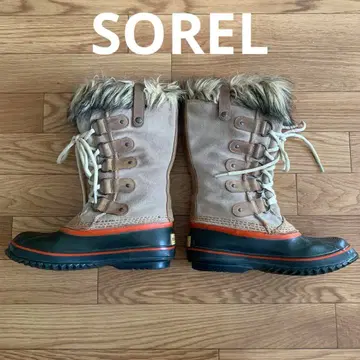 [ SOREL ] 소렐 퍼 달린 스노우 부츠