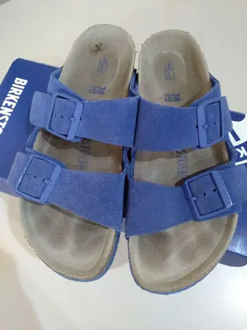 버켄스탁 애리조나 울트라 블루 24.5cm 내로우