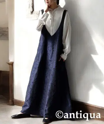 antiqua ] 살로펫 스커트 ONESIZE 블루 여성용