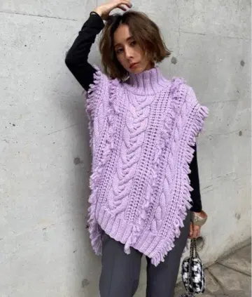 AMERI LOOP OVER KNIT VEST
