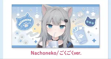 나쵸고양이 Nachoneko 로손 콜라보 상품 빅 타월