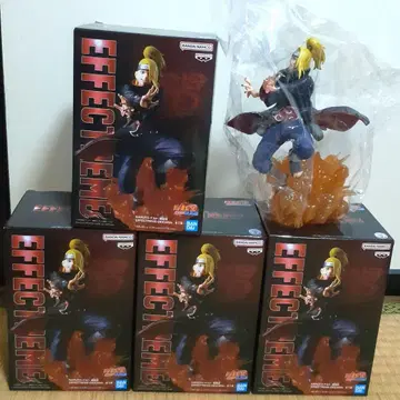 NARUTO 나루토 EFFECTRIME 데이다라 피규어 5종 세트