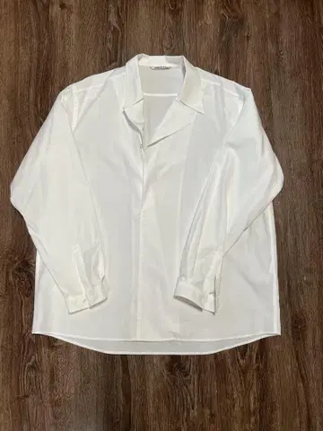 AURALEE WASHED FINX TWILL P/O SHIRTS