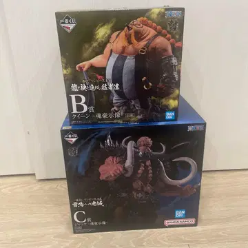 원피스 제일복권 백수 해적단 B상 퀸 C상 잭 피규어
