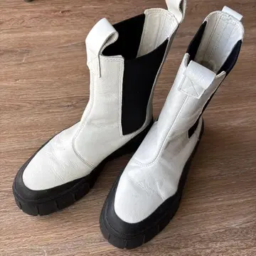 푸마 PUMA 부츠 화이트 23cm