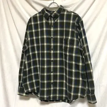 90s 세인트 존스 베이 체크 셔츠 긴팔 구제 의류 GAP XL