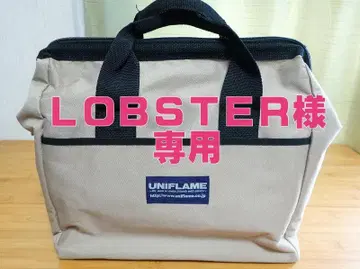 UNIFLAME 베이지 캔버스 백