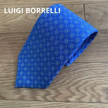 [ BORRELLI ] 루이지 보렐리 나폴리 기하학 패턴 넥타이