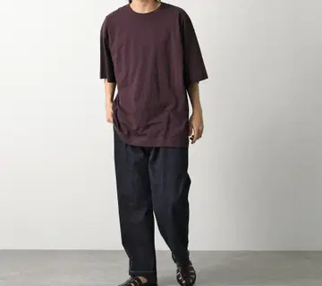 새상품 DRIES VAN NOTEN 24SS HEIN 와이드 T셔츠 DP