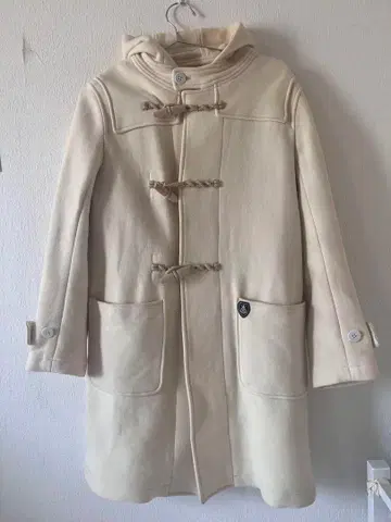 Orcival 아이보리 더플 코트