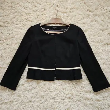 TOCCA 노카라 자켓 블랙 6