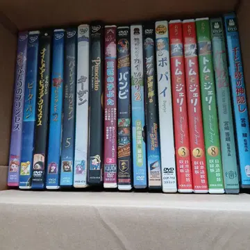 지브리, 디즈니 등 어린이용 DVD 묶음 판매!