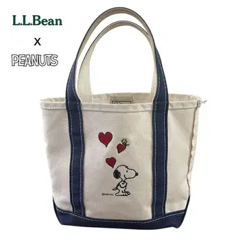 L.L.BeanxPeanuts 보트 앤드 토트 백