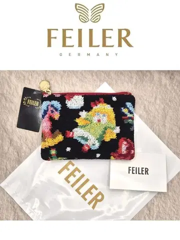 FEILER 산타즈 커밍! 티슈 파우치 블랙