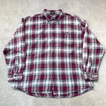 90s canyon guide 긴팔 셔츠 옴브레 섀도우 구제 의류 XXL