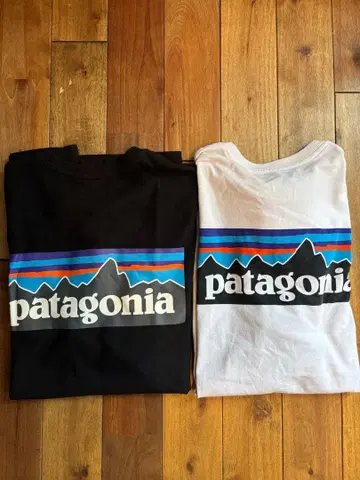 파타고니아 T셔츠 2개 세트 M사이즈