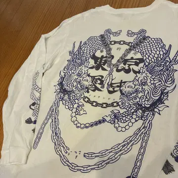 도쿄 13 제로시키 롱 티셔츠 인기 XL 사이즈