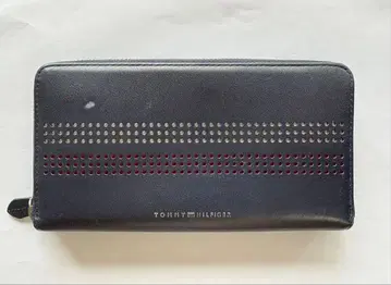 TOMMY HILFIGER 네이비 장지갑