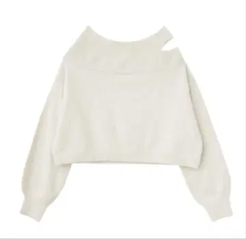 COCODEAL 라쿤 오프숄더 니트 아이보리