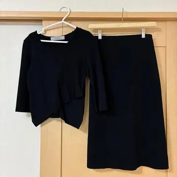 이치에 ichie 블랙 7부 소매 셋업