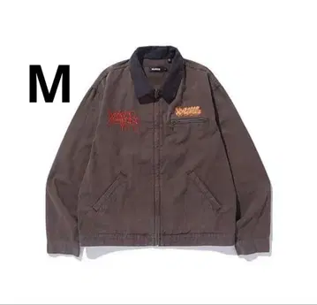 새상품 XLARGE 다크 그레이 자켓 브라운 M