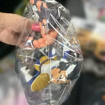 손오공 VS 베지터 B상 제일복권 상자 없음