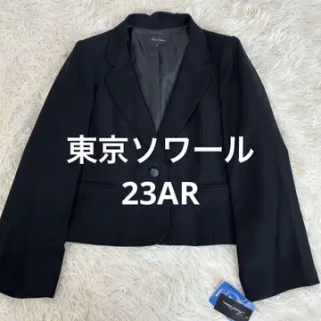 [ 새상품 ] 도쿄 소와르 블랙 포멀 테일러드 자켓 23AR