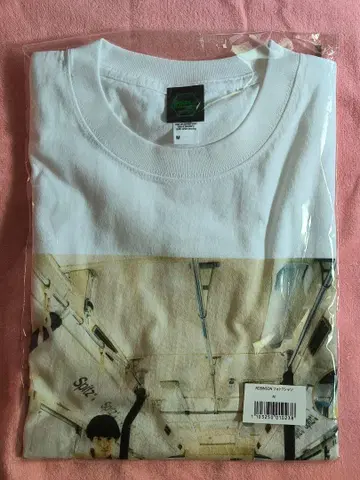 스피츠 ROBINSON 사진 T셔츠 (M) 화이트