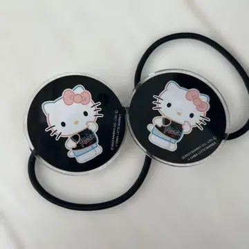 지바 롯데 마린스 헬로키티 머리끈 2개 세트