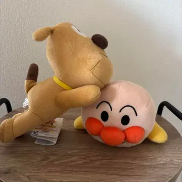 호빵맨과 치즈 봉제 인형 세트