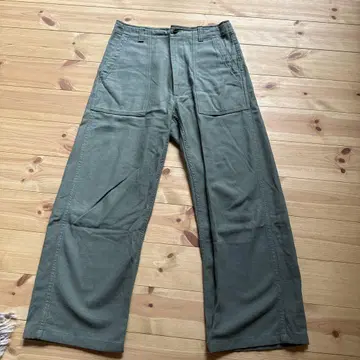 MADISON BLUE 워크 팬츠 04 올리브 그린